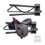 Saddle stand with cushions, steel, 24x13x10 cm, 2 pcs.