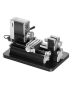 Didactic mini metal lathe, 70x130 mm, 36 W, 20,000 rpm