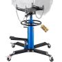 Hydraulic telescopic transmission jack, 0.5 t, blue