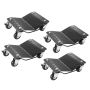 Heavy duty skateboard repair cart with 4 wheels, 2721.6 kg