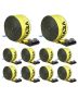 Winch straps 4" x 30 ft, 6000 lb load capacity, yellow, 10 pcs. per pack