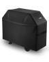 Grill cover 60 inches, waterproof and weatherproof, 600D polyester, black