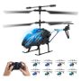 RC 2.4 GHz remote control helicopter for children, 3.5 channels, LED, 16 min flight time