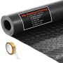 Garage floor mat, PVC, 1.2 x 3.05 m, 2.2 mm, black