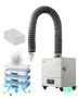 Soldering fume extractor 459 m³/h with 280 W motor and 4 filters