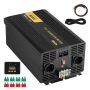 Pure sine wave inverter 3000 W 24 V–230 V with USB and LCD display