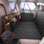 Dog car back seat cover, 54x26.5", 600D, waterproof