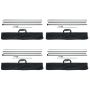 Feather swooper flagpole set 16.3 feet, 4 pcs, for outdoor advertising