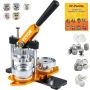 Button making machine, 75 mm punch with 500-piece set