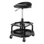 Rolling pneumatic workshop chair, 136 kg, 360° swivel
