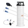 Manual vacuum liquid extractor with gauge, 6.5 L
