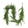 Christmas artificial Norfolk pine garland, 1524 mm, evergreen