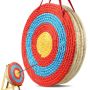 Archery target, 5 layers, 51 cm, straw, round