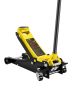 2.5t steel low profile floor jack, dual pistons, fast lift
