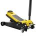 Floor jack 4 t, steel low profile with double pistons