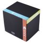 3-in-1 Plyometric Jump Box, 20/18/16 Inch, Black