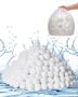 Pool filter balls for sand filter, 2 kg, polyester fiber