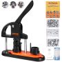 Button making machine, 25 mm buttons, punch press with 500-piece set