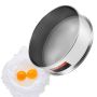 Fine Mesh 304 Stainless Steel Flour Sieve, 12.6 Inch, 5 Size Holes