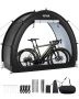 Outdoor bike storage tent for 1-2 bikes, ventilated, waterproof