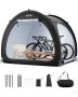 Outdoor bike storage tent, for 4-5 bikes, waterproof, with ventilated window