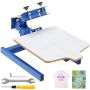 Screen printing machine, 1 color, 1 station, 54x45 cm, for T-shirts