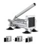 French fries cutter, stainless steel blade, handle with suction cups