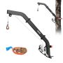 Deer Lift to Tree, 353 lbs, with Winch and Ratchet Strap, Black