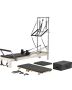 Pilates reformer with resistance and springboard, up to 180 kg