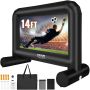 Inflatable cinema screen, 14 feet, oxford cloth, for outdoor projector