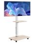 Mobile TV stand with wheels 32-70", adjustable height, VESA 600x400 mm