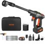 Cordless pressure washer 652 PSI with 4.0 ah battery