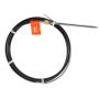 Boat steering cable, 17 feet, steel, 1/2 ton, outboard motor