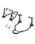 Motorcycle Stand Lift, 1100 lbs, Front and Rear, Black