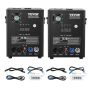 Cold spark device, 2x500W, adjustable height, DMX controller