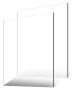 Plexiglas Acrylic Sheets, 2 Pieces, 24x36 Inch, Clear Plastic