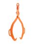 32-inch steel log lifting grapple, 1543 lb lifting capacity