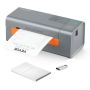 Thermal label printer 203 DPI 4x6 cm, gray, USB