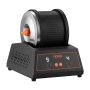 Stone polishing set with 4 speeds and timer, beltless