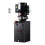 Hydraulic pump 15 qtr, 14.2 L, single-acting, 220 V