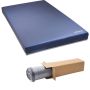 Medicininės klasės dvisluoksnis putplasčio ligoninės lovos čiužinys, 1067x2030x153 mm, 295 kg apkrova