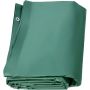 Pool Safety Cover, Green PVC, 11.5 x 19.6 ft, Rectangular, Recessed