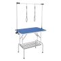 Pet grooming table 915x610 mm foldable, with clamp