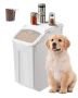 Rice container with wheels, 20 L, airtight dispenser
