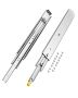 Pair of full-extension drawer runners, lockable, 500 lbs, side mount