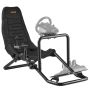 Racing steering wheel stand for simulator, black, sturdy, logitech and thrustmaster