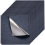 Self-adhesive carpet tiles 610x610 mm, 15 pcs., gray, soft, commercial
