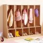 Children's coat rack VEVOR IVY-VVR-014, 5 compartments, 10 hooks, 114.7 × 90.8 × 31.7 cm