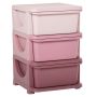 Children's cabinet Homcom 37x37x56.5cm., pink