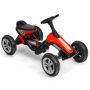 Vaikų pedalinis kartingas, 4 ratai, Mėlyna, raudona ir geltona, 34,5 × 18 × 20,5 col